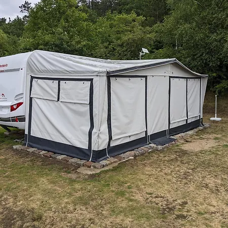 Luxuswohnwagen Karpfen Am Kransburger 354 Campingplatz *