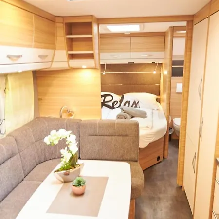 Campingplatz Luxuswohnwagen Karpfen Am Kransburger 354 *