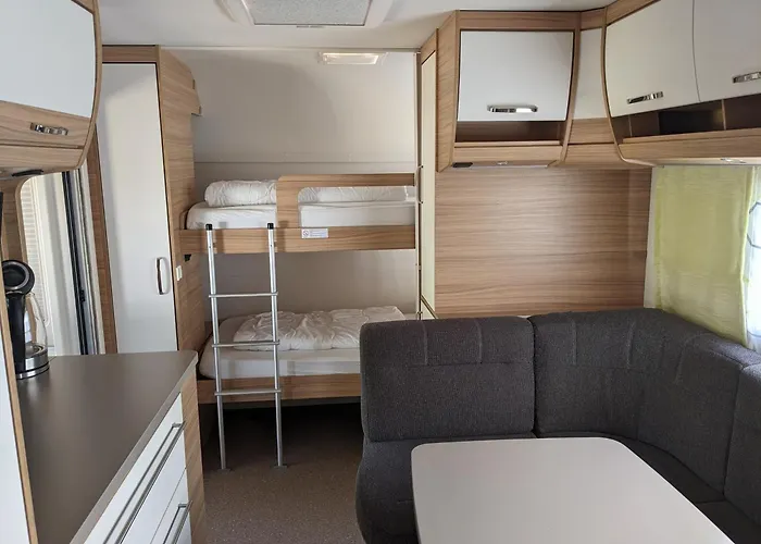 Luxuswohnwagen Karpfen Am Kransburger 354 * Wurster Nordseekuste